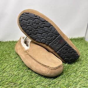 UGG Australia Mens Slipper Size 11 Ascot Moccasin Chestnut Brown 1101110